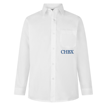 CHBX Camicie Boy Non Iron Manica Lunga - 2 camicie per confezione