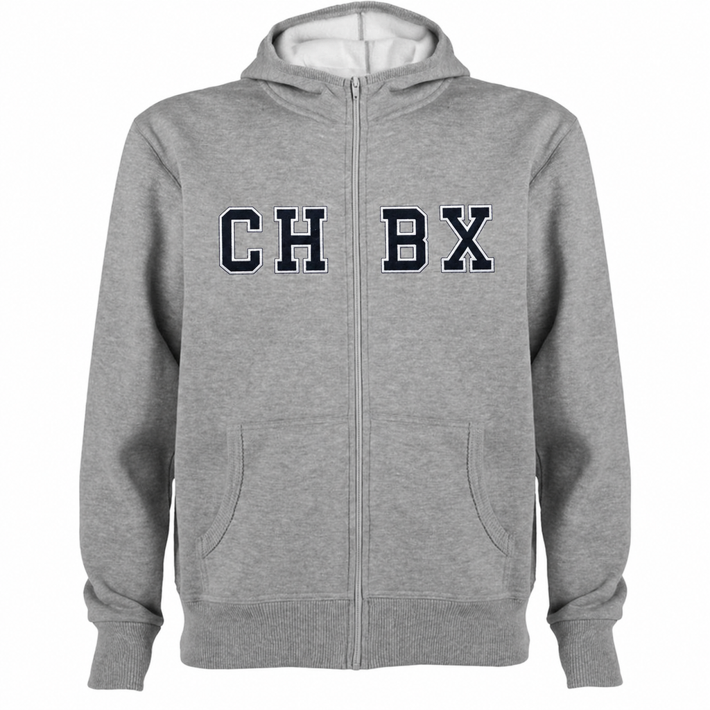 CHBX Felpa Cappuccio Zip