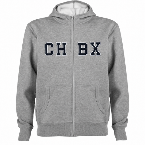 CHBX Felpa Cappuccio Zip