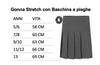 MB Stretch Pleated Skirt