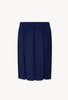 Pleated Skirt Blue Navy